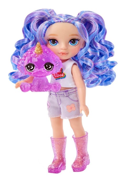 531234-EUC Rainbow High Littles Dolls- Amethyst (Purple)