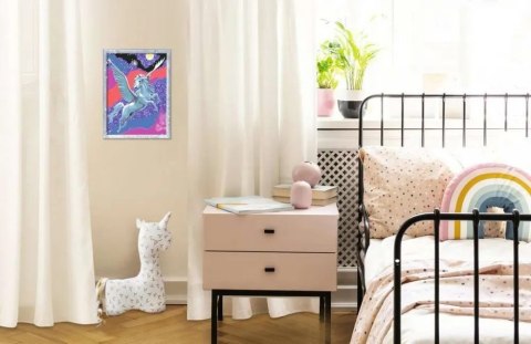 CreArt Pegaz Skrzydlaty Koń Malowanie Po Numerach Ravensburger 20267