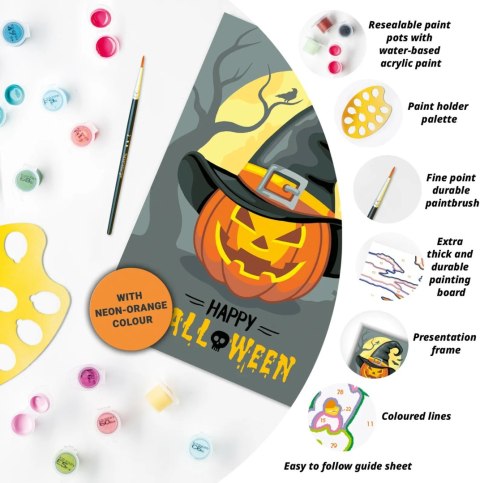 CreArt Wesołego Halloween Malowanie Po Numerach Ravensburger 23712