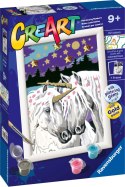 CreArt Zakochane Jednorożce Malowanie Po Numerach Ravensburger 23710