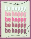 CreArt (seria C): Be happy 23544