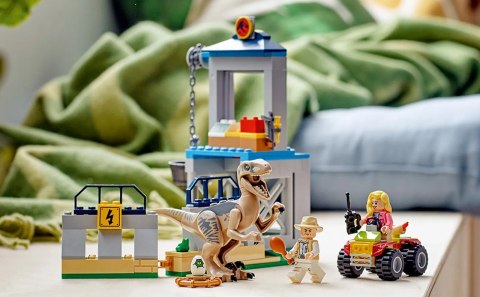 LEGO Jurassic World Ucieczka Welociraptora 76957