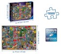 Ravensburger Puzzle 2D 1000 elementów: Niesamowity alfabet E & F 16420