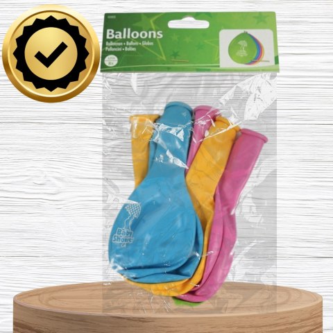 DUŻE BALONY BABY SHOWER PRZYJĘCIE 8 SZT 30 CM NARODZINY DZIECKA