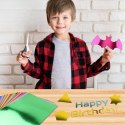 KARTKI LUSTRZANE A4 15 szt. KOLOROWE MIRROR CARDBOARD GRUBE