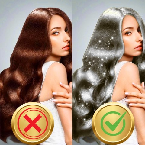 KOLORYZUJĄCY SPRAY DO WŁOSÓW LAKIER BIAŁY BROKAT 250 ml