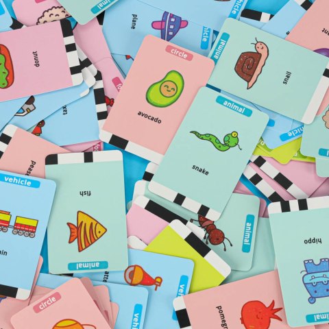 Robot edukacyjny interaktywny nauka rysowania pisania zestaw fiszki mazaki pomarańczowy