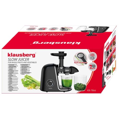 SOKOWIRÓWKA WYCISKARKA WOLNOOBROTOWA KLAUSBERG KB-7866