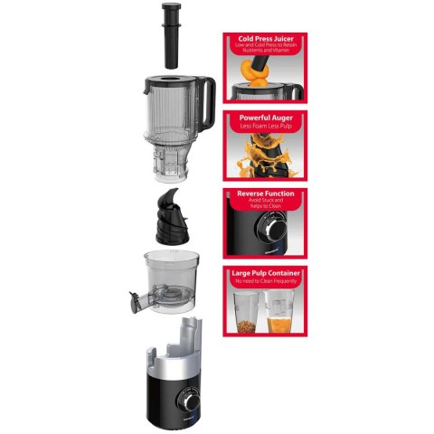 SOKOWIRÓWKA WYCISKARKA WOLNOOBROTOWA PIONOWA KLAUSBERG KB-7881