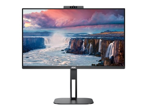 AOC USB-C Monitor with Webcam 24V5CW/BK 23.8 " IPS FHD 16:9 1 ms 300 cd/m² Black HDMI ports quantity 2 75 Hz