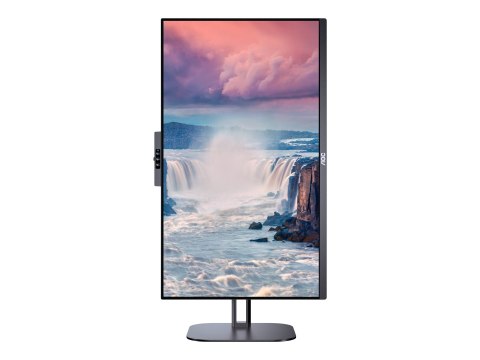 AOC USB-C Monitor with Webcam 24V5CW/BK 23.8 " IPS FHD 16:9 1 ms 300 cd/m² Black HDMI ports quantity 2 75 Hz