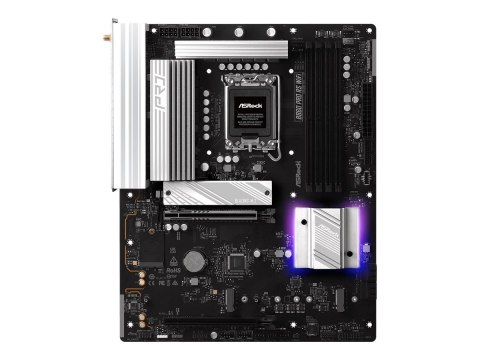 ASRock B860 PRO RS WIFI | Processor family Intel | Processor socket LGA1851 | DDR5 | Supported hard disk drive interfaces SATA,
