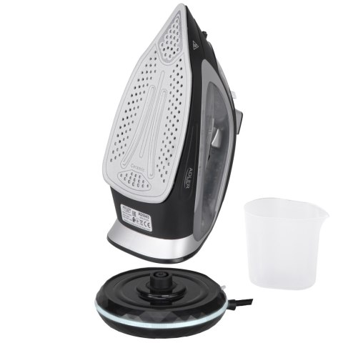 Adler Steam Iron | AD 5043 | Steam Iron | 2800 W | Water tank capacity 300 ml | Continuous steam 30 g/min | Steam boost performa