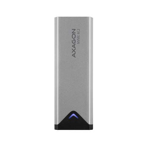 AXAGON External SuperSpeed+ USB-C metal box for M.2 NVMe SSD disks having sizes of up 42 to 80 mm