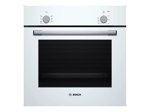 Bosch Oven | HBF010BV1S | 66 L | Electric | Manual | Control knob | Height 59.5 cm | Width 59.4 cm | White