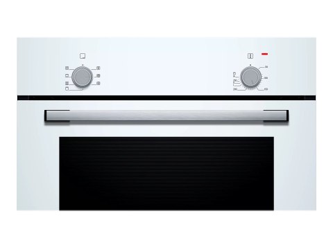 Bosch Oven | HBF010BV1S | 66 L | Electric | Manual | Control knob | Height 59.5 cm | Width 59.4 cm | White