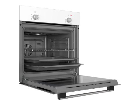 Bosch Oven | HBF010BV1S | 66 L | Electric | Manual | Control knob | Height 59.5 cm | Width 59.4 cm | White
