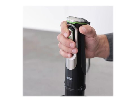 Braun MultiQuick 9 MQ9195XLI | Blender ręczny | 1200 W | Liczba prędkości 3 | Czarny/Stal nierdzewna