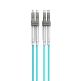 Cablexpert Multimode Duplex OM4 50/125 Fiber Optic Cable, 0.5 m | CFO-MDOM4-LC/LC-0.5M