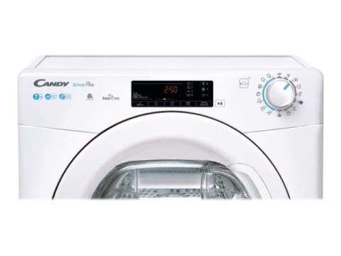 Candy | Dryer Machine | CSOE H7A2TE-S | Energy efficiency class A++ | Front loading | 7 kg | LED | Depth 58.5 cm | White