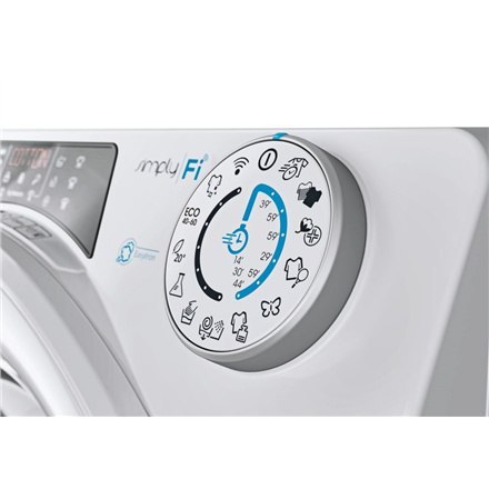 Candy | Washing Machine | RO 1486DWME/1-S | Energy efficiency class A | Front loading | Washing capacity 8 kg | 1400 RPM | Depth