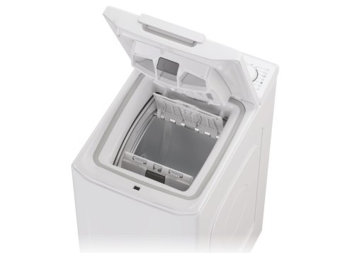 Candy Washing Machine | TCA273D3-S | Energy efficiency class C | Top loading | Washing capacity 7 kg | 1200 RPM | Depth 60 cm |