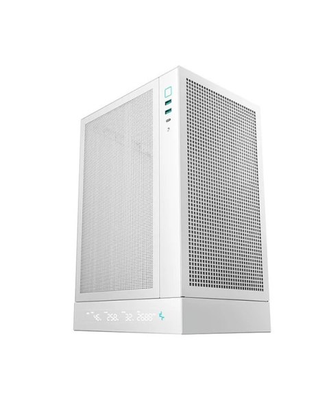 Deepcool PC Gaming Case | CH170 DIGITAL | White | Mini ITX | Power supply included No | ATX PS2