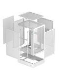 Deepcool PC Gaming Case | CH170 DIGITAL | White | Mini ITX | Power supply included No | ATX PS2