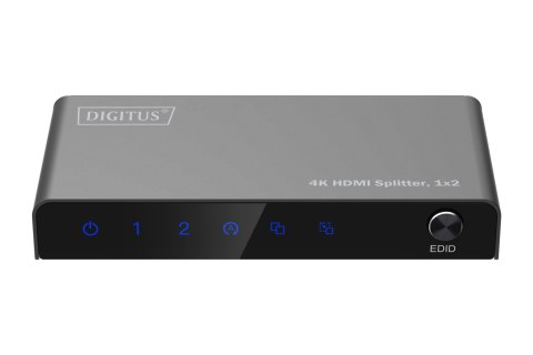 Digitus 4K HDMI Splitter, 1x2 | DS-55336 | Black