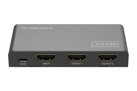 Digitus 4K HDMI Splitter, 1x2 | DS-55336 | Black