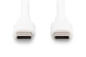 Digitus Silicone Connection Cable | AK-300341-010-W | USB-C to USB-C