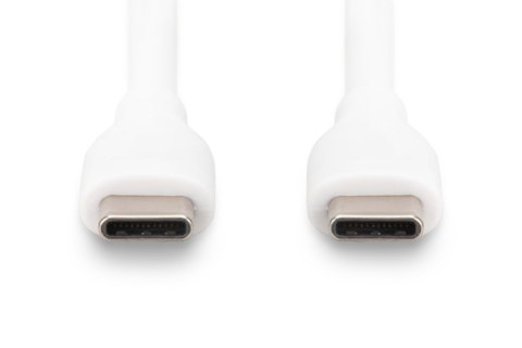 Digitus Silicone Connection Cable | AK-300341-010-W | USB-C to USB-C