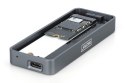 Digitus USB M.2 hard disk enclosure, SSD, external, NVMe, 20Gbps, USB 3.2 Gen2x2