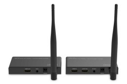 Digitus Wireless HDMI Extender/Splitter Set (100m, 1x4) | DS-55346 | Black