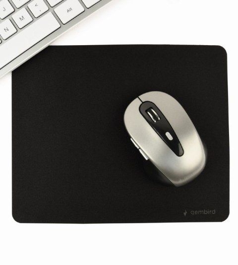 Gembird Mouse Pad, Middle Size | MP-S-BK-M | Mouse pad | Black