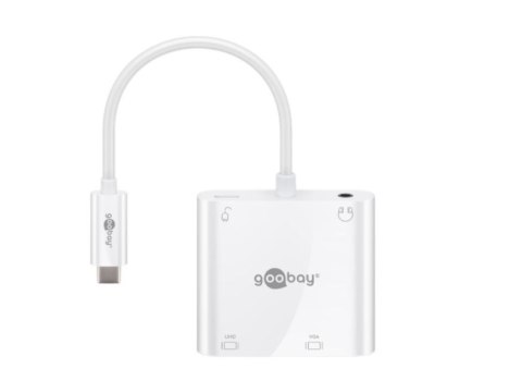 Goobay USB-C multiport adapter HDMI + VGA + PD 100 W 52418