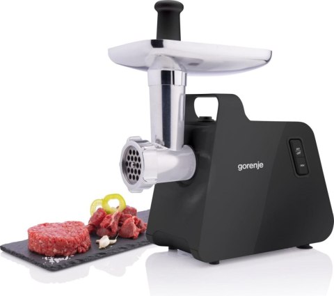 Gorenje Meat grinder | MG2001SB | Black/Stainless Steel | 2000 W | Number of speeds 1 | Throughput (kg/min) 2.6