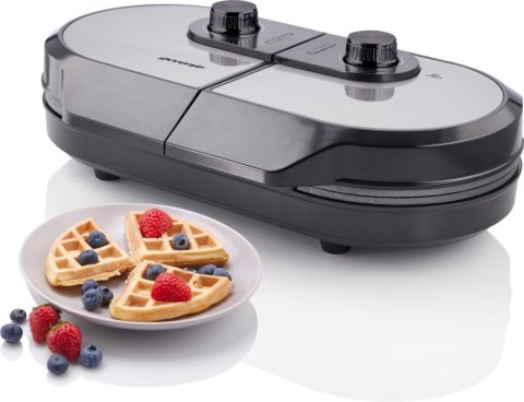 Gorenje | Mini Grill, Waffle plate | WM1400SB | Electric Grill | 1400 W | Diameter 18 cm | Black