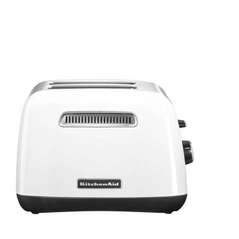 KitchenAid Classic Toaster | 5KMT2115EWH | Power 1100 W | Number of slots 2 | Housing material Metal | Stainless Steel/White