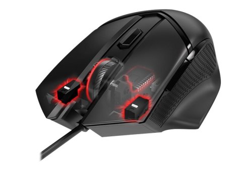 MSI CLUTCHGM20 ELITE Gaming USB RGB Adjustable up to 6400 DPI Desktop Laptop Gaming Grade Optical Mouse (Clutch GM20 ELITE) | MS