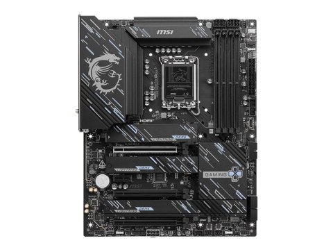 MSI Z890 GAMING PLUS WIFI | Processor family Intel | Processor socket LGA1851 | DDR5 UDIMM | Supported hard disk drive interface
