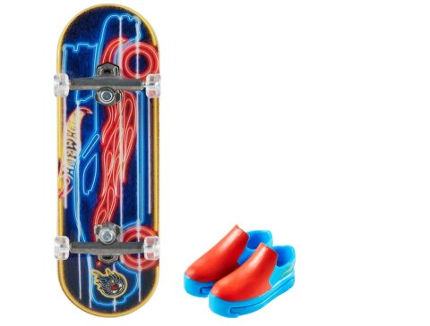 Mattel | Assorted Hot Wheels Skate Fingerboard with Shoes, HGT46 | Multicoloured | Metal/Plastic