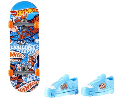 Mattel | Assorted Hot Wheels Skate Fingerboard with Shoes, HGT46 | Multicoloured | Metal/Plastic
