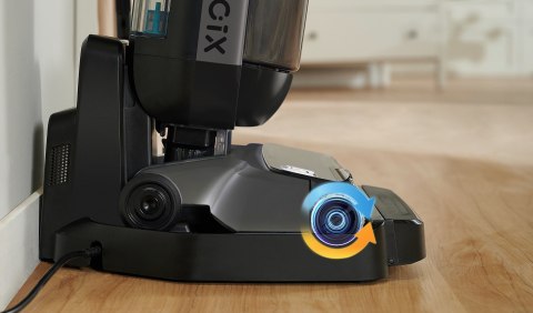 Midea Cordless Vacuum Cleaner | X10 Wet and Dry | 220 W | 22.2 V | Operating time (max) 35 min | Black