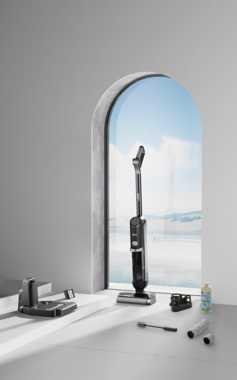 Midea Cordless Vacuum Cleaner | X10 Wet and Dry | 220 W | 22.2 V | Operating time (max) 35 min | Black