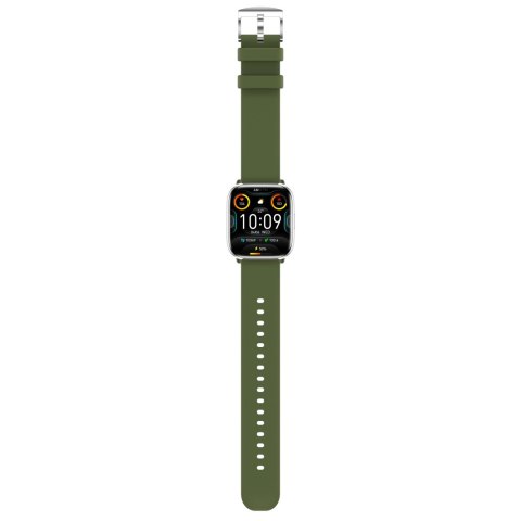 MyPhone Watch Pastel | Smart watch | AMOLED | 1.75" | Waterproof | Silver Green