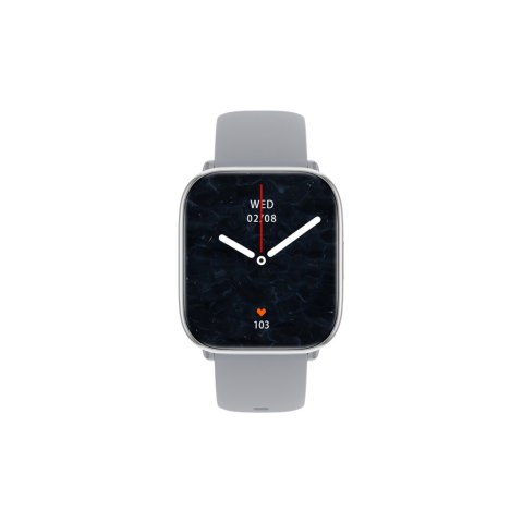 MyPhone Watch Pastel | Smart watch | AMOLED | 1.75" | Waterproof | Silver Grey