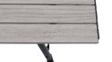 Outwell Canmore L Large Capacity Table for Family Outings, Black/Grey | Outwell