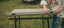 Outwell Canmore M Medium Size Table for Day Trips, Black/Grey | Outwell