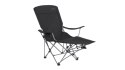 Outwell Catamarca Lounger Relaxing Lounger Chair for 1 Person, Black | Outwell